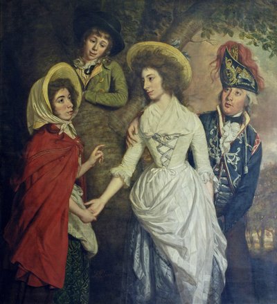 Die Familie Stapleton, 1789 von Thomas Beach